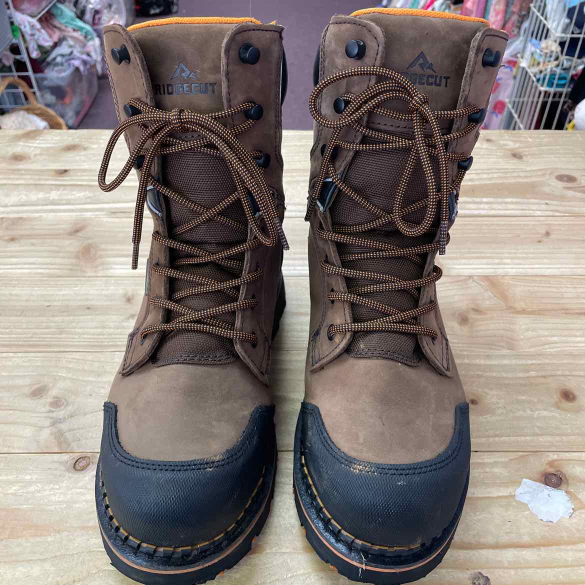 RIDGECUT STEEL TOE BOOTS 8.5