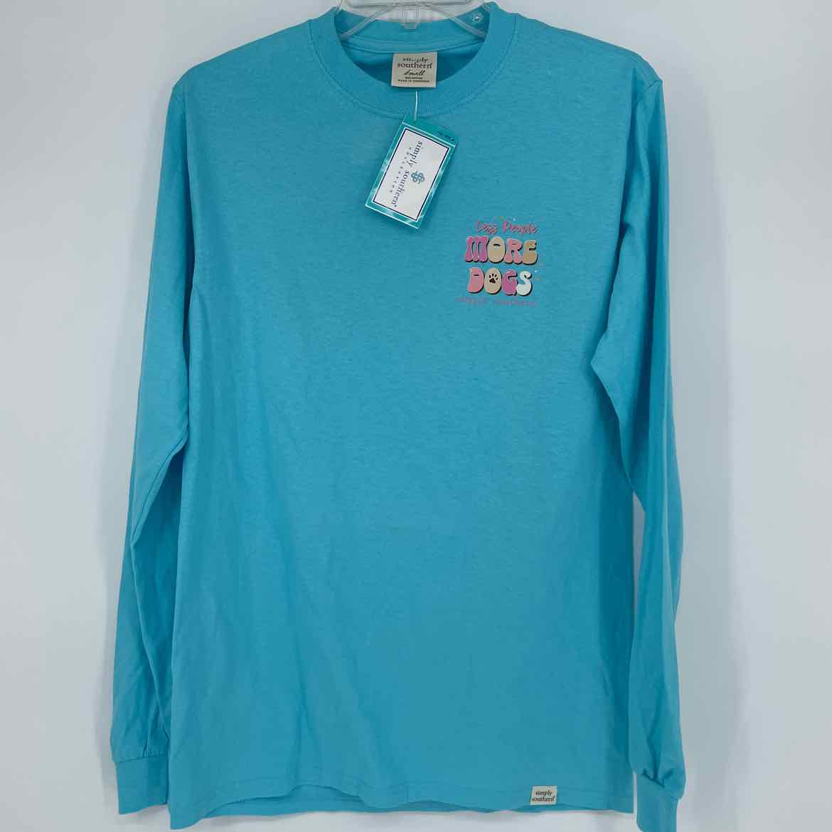 NEW! SIMPLY SOUTHERN DOG SHIRT S