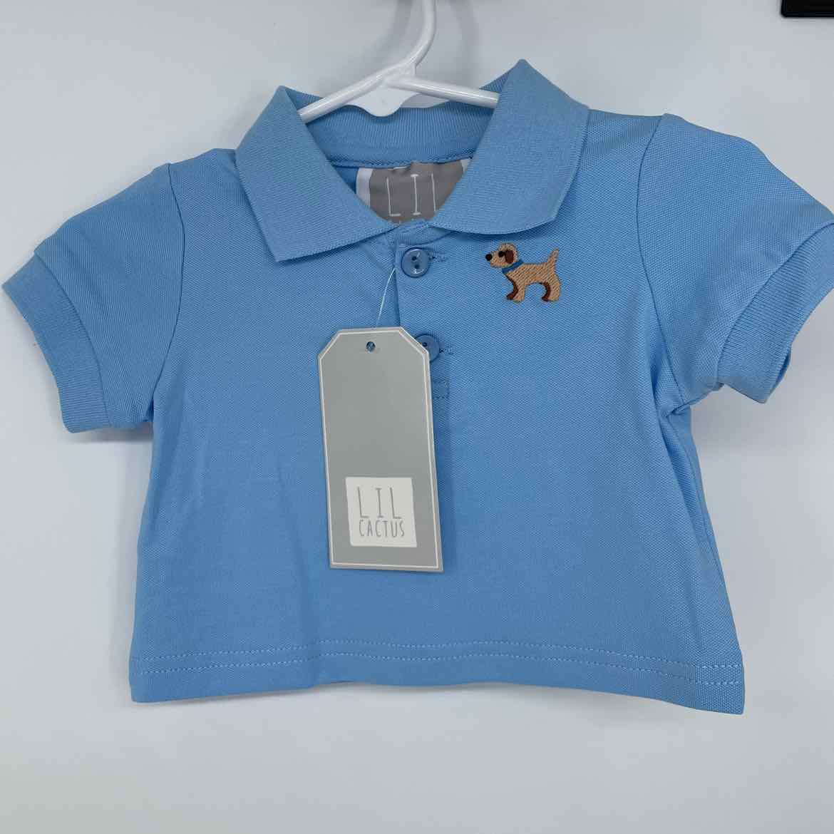 NEW! LIL CACTUS PUPPY SHIRT 3-6 MOS