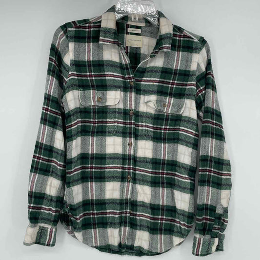 AMERICAN EAGLE FLANNEL SHIRT S