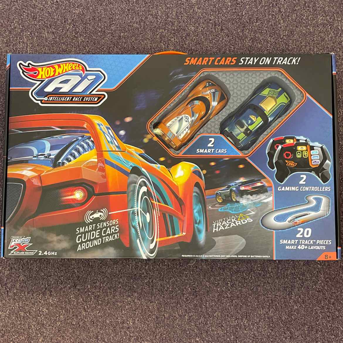NEW! HOT WHEELS AI RACE SET