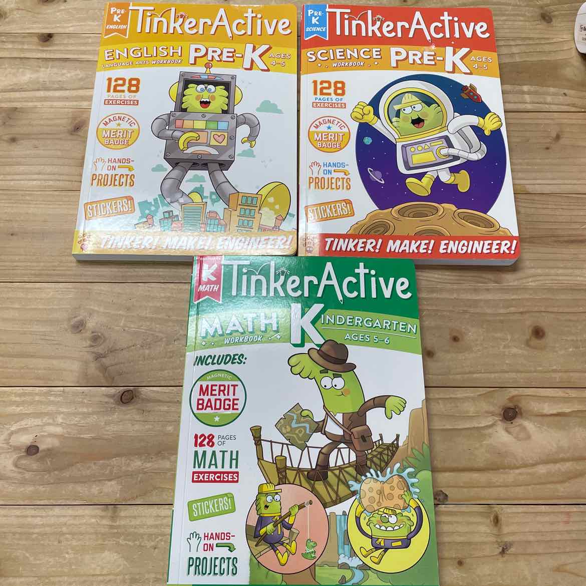 TINKER ACTIVE BOOK SET