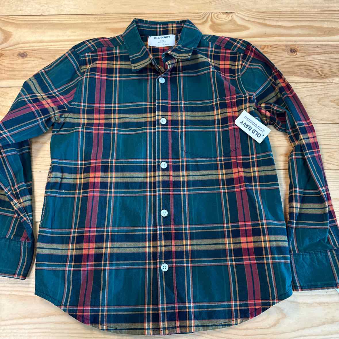 NEW! OLD NAVY PLAID SHIRT 8