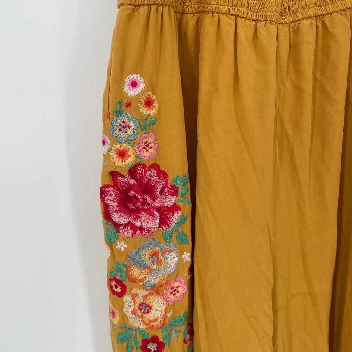 SAVANNA JANE MUSTARD JUMPSUIT L