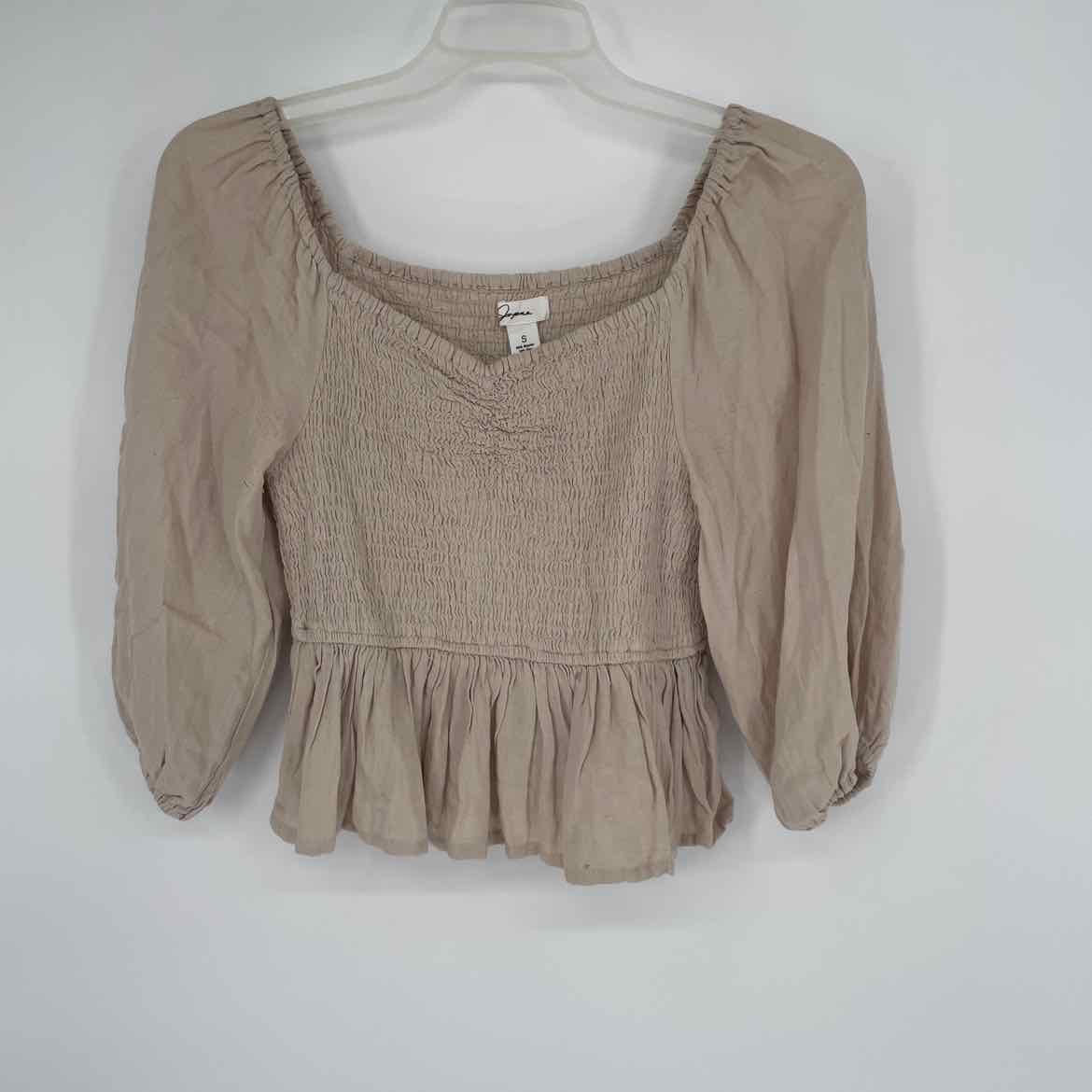 JAPNA TAN SMOCKED S