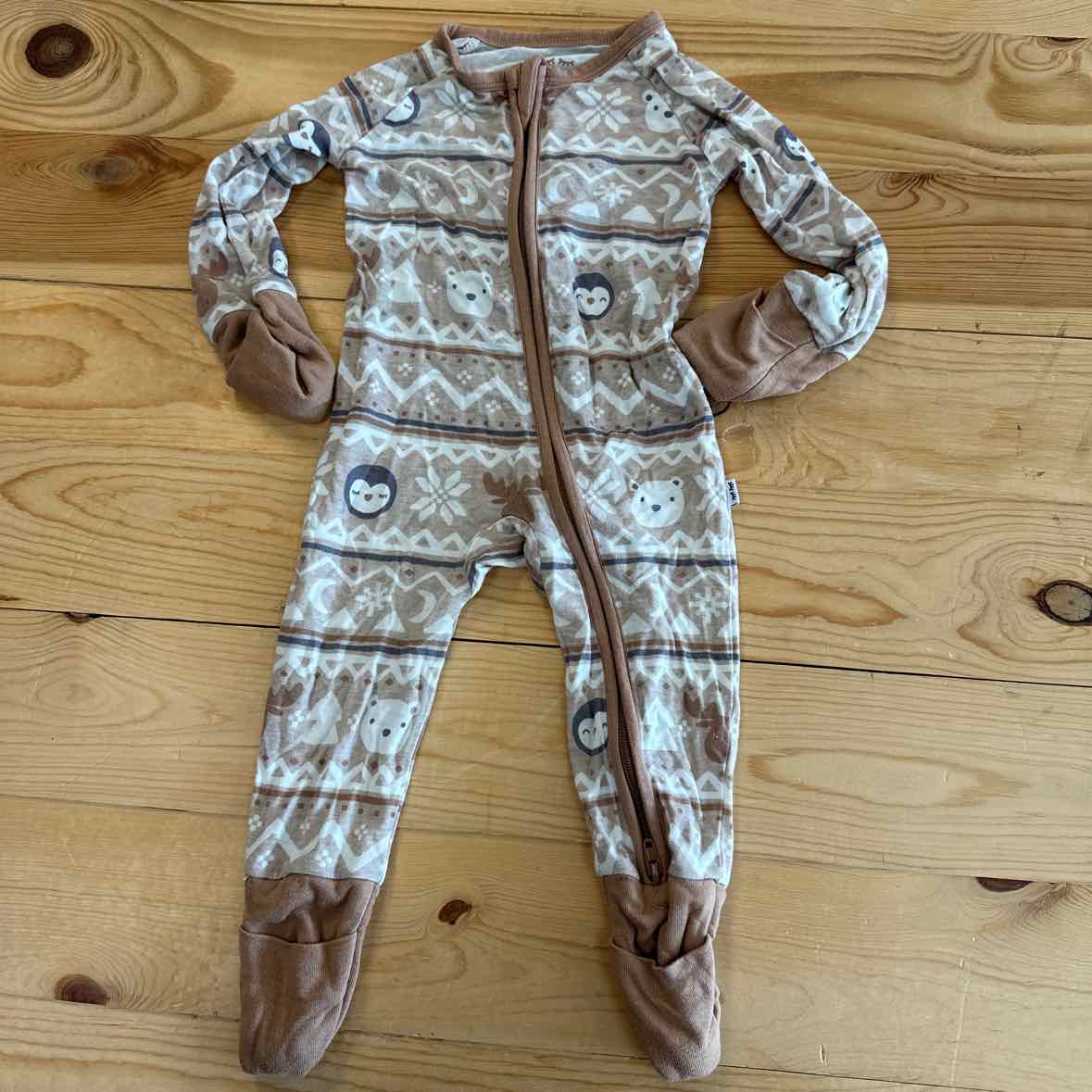 LITTLE SLEEPIES BAMBOO SLEEPER 0-3 MOS