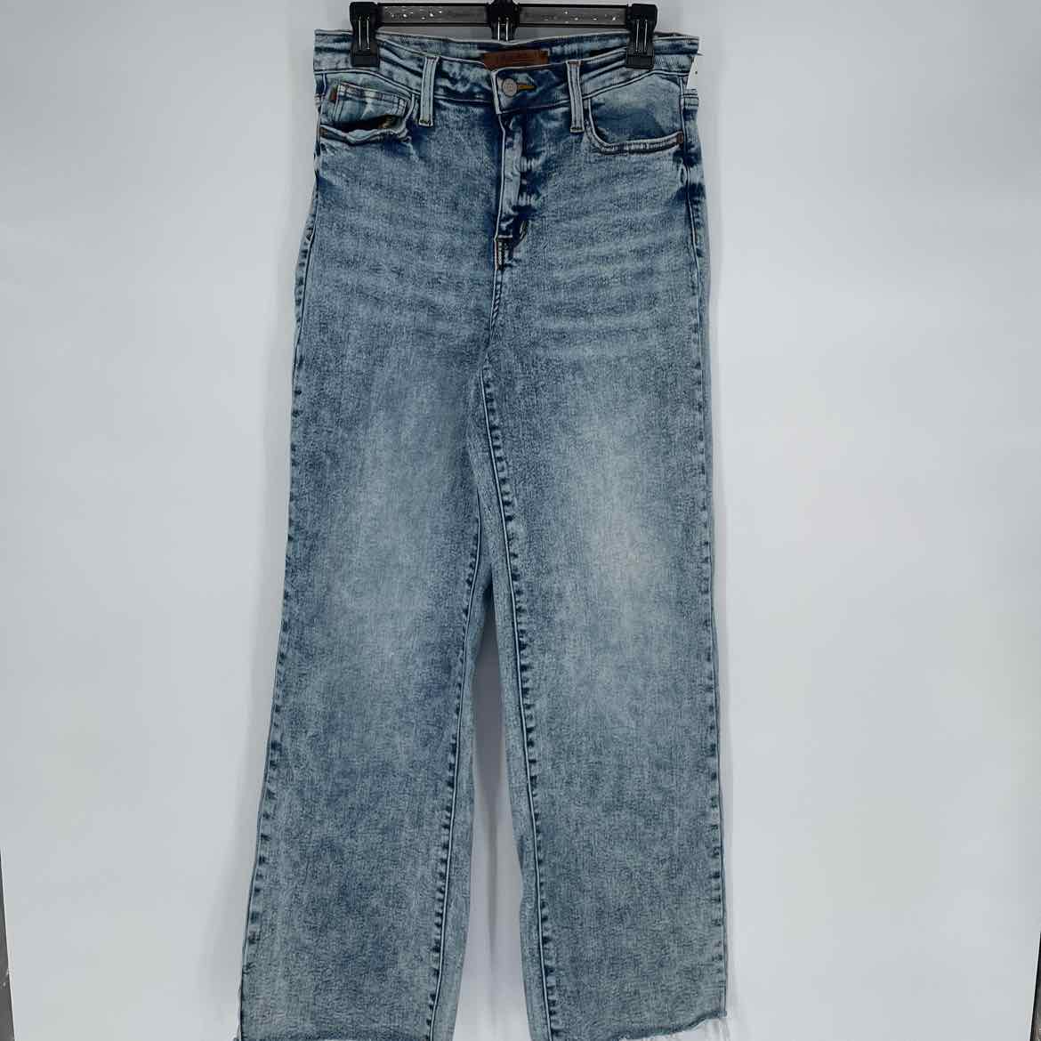 JUDY BLUE WIDE LEG JEANS 9