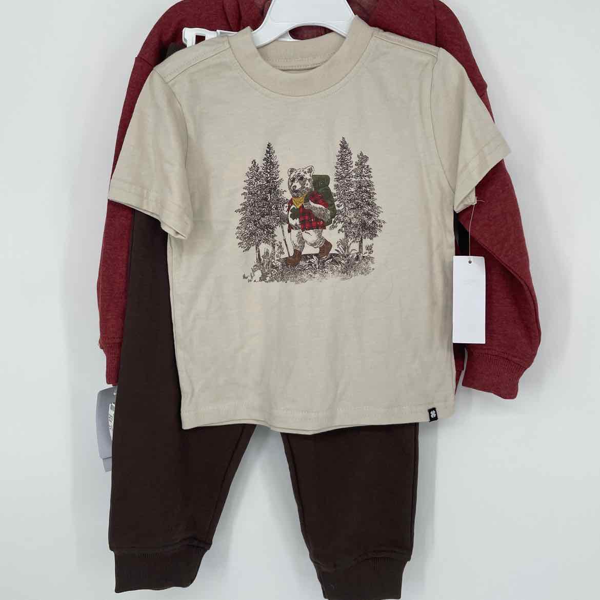 NEW! LUCKY BRAND 3 PC OUTFIT 3T