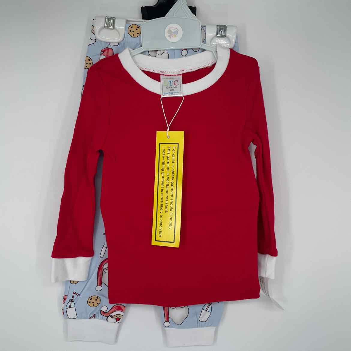 NEW! LTC CHRISTMAS PJS 18 MOS