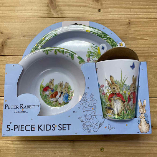 NEW! PETER RABBIT 5PC SET