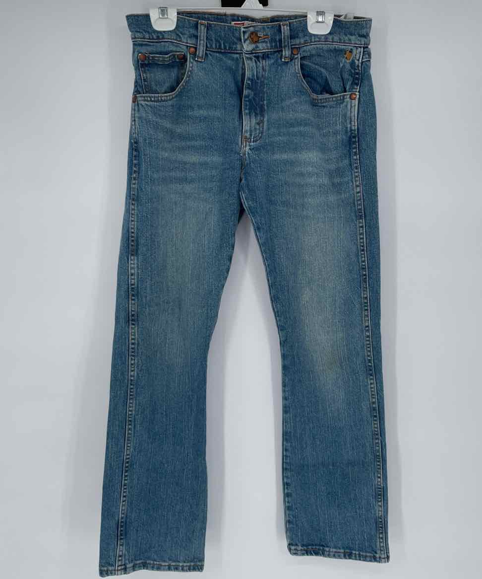 WRANLGER ROOTED SLIM BOOT JEANS 31X32