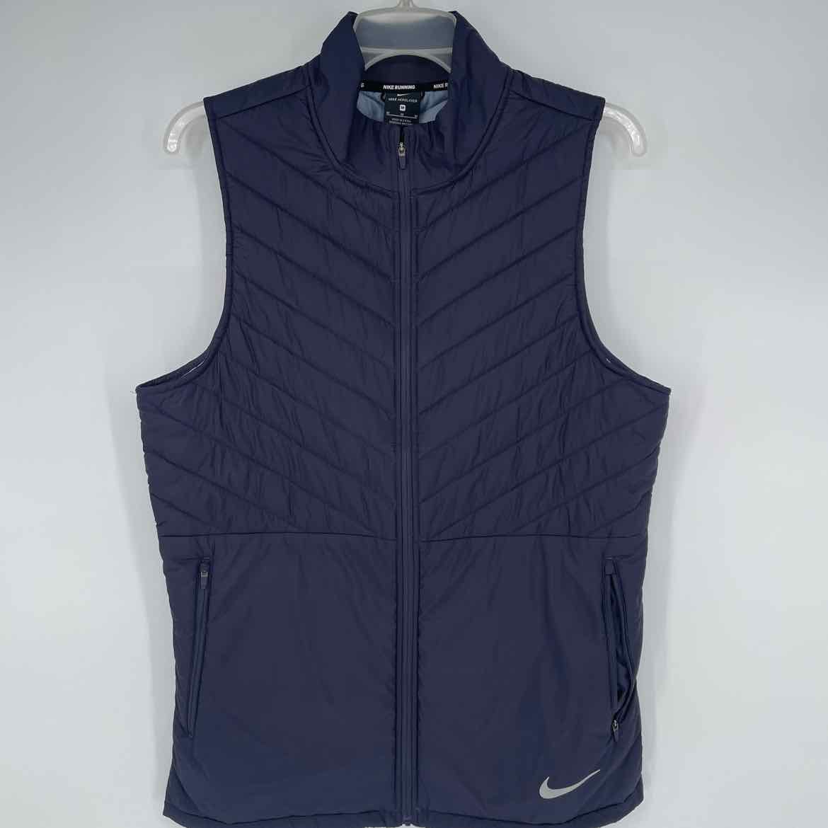 NIKE AEROLAYER NAVY RUNNING VEST M