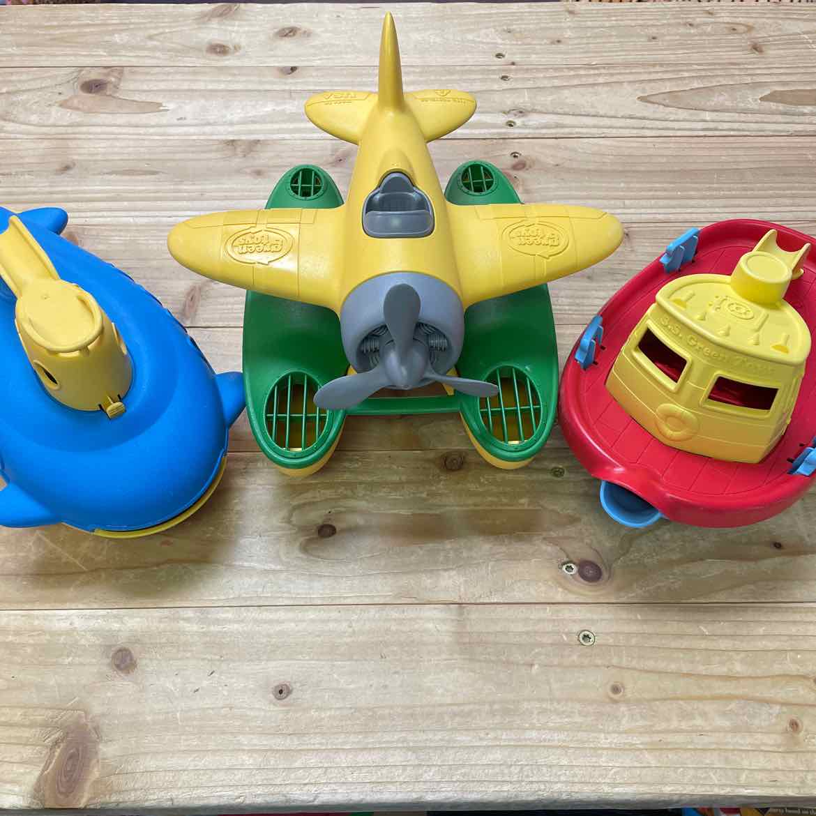 LOT OF 3 GREEN TOYS