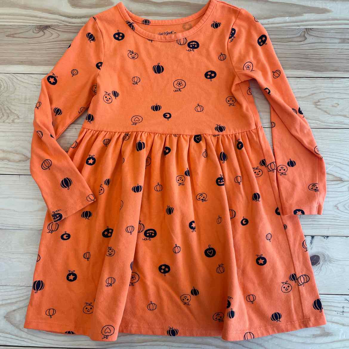 CAT JACK HALLOWEEN DRESS 3T