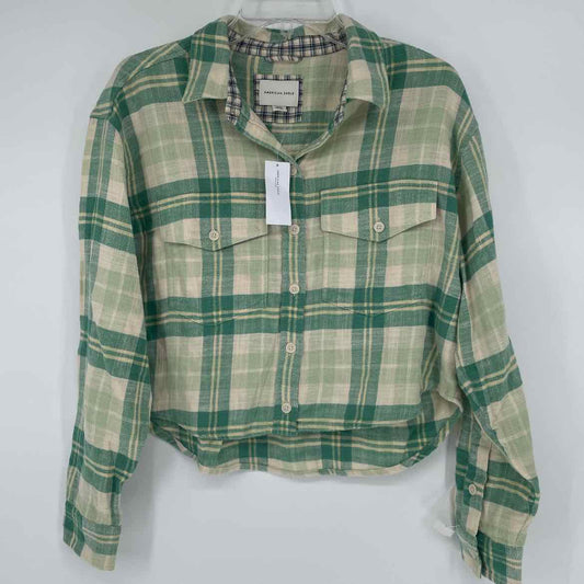 NEW! AMERICAN EAGLE CROPPED SHIRT S