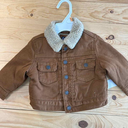 GAP LINED BOMBER COAT 6-12 MOS
