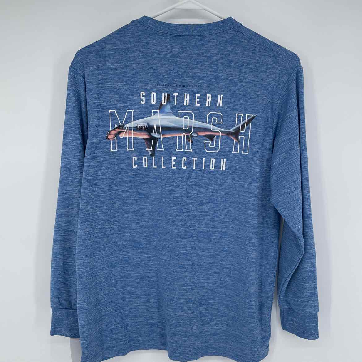 SOUTHERN MARSH BLUE SHIRT L