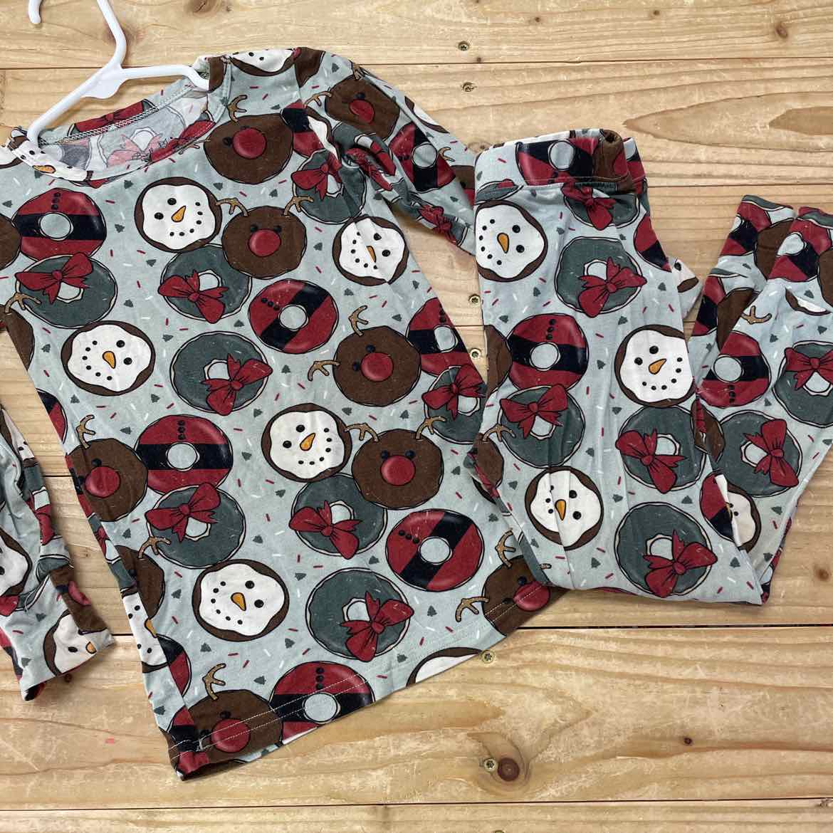 CHRISTMAS BAMBOO PAJAMAS 3T
