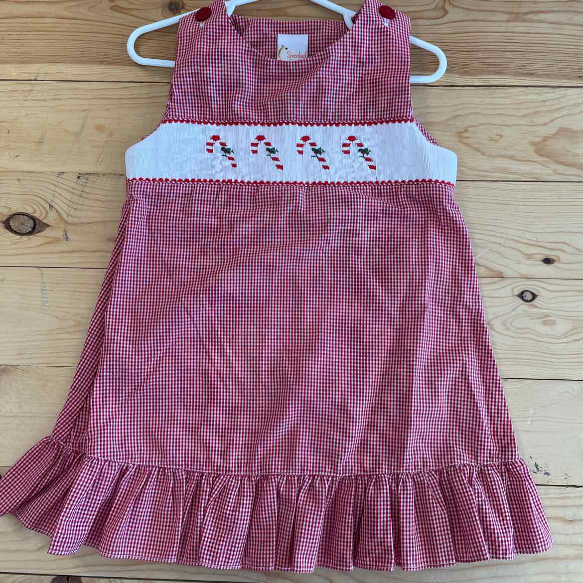 CHRISTMAS SMOCKED DRESS 2