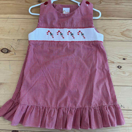 CHRISTMAS SMOCKED DRESS 2