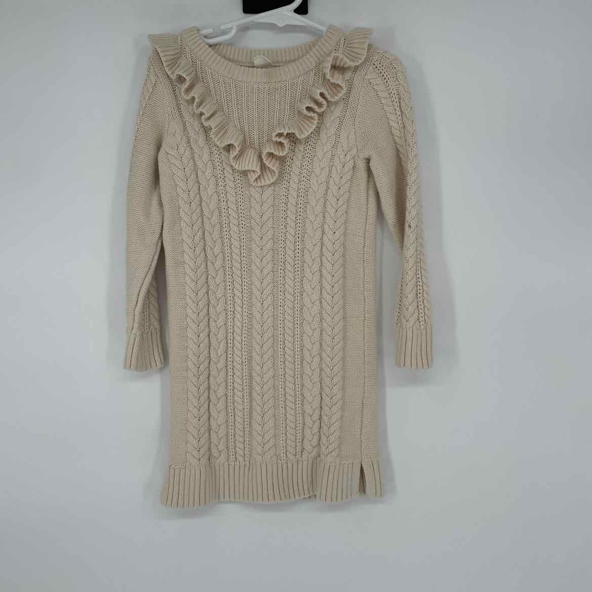 GAP CREAM SWEATER DRESS 4