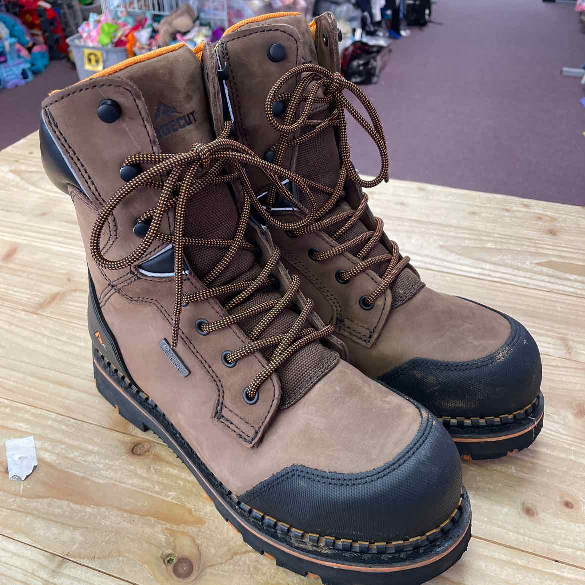RIDGECUT STEEL TOE BOOTS 8.5