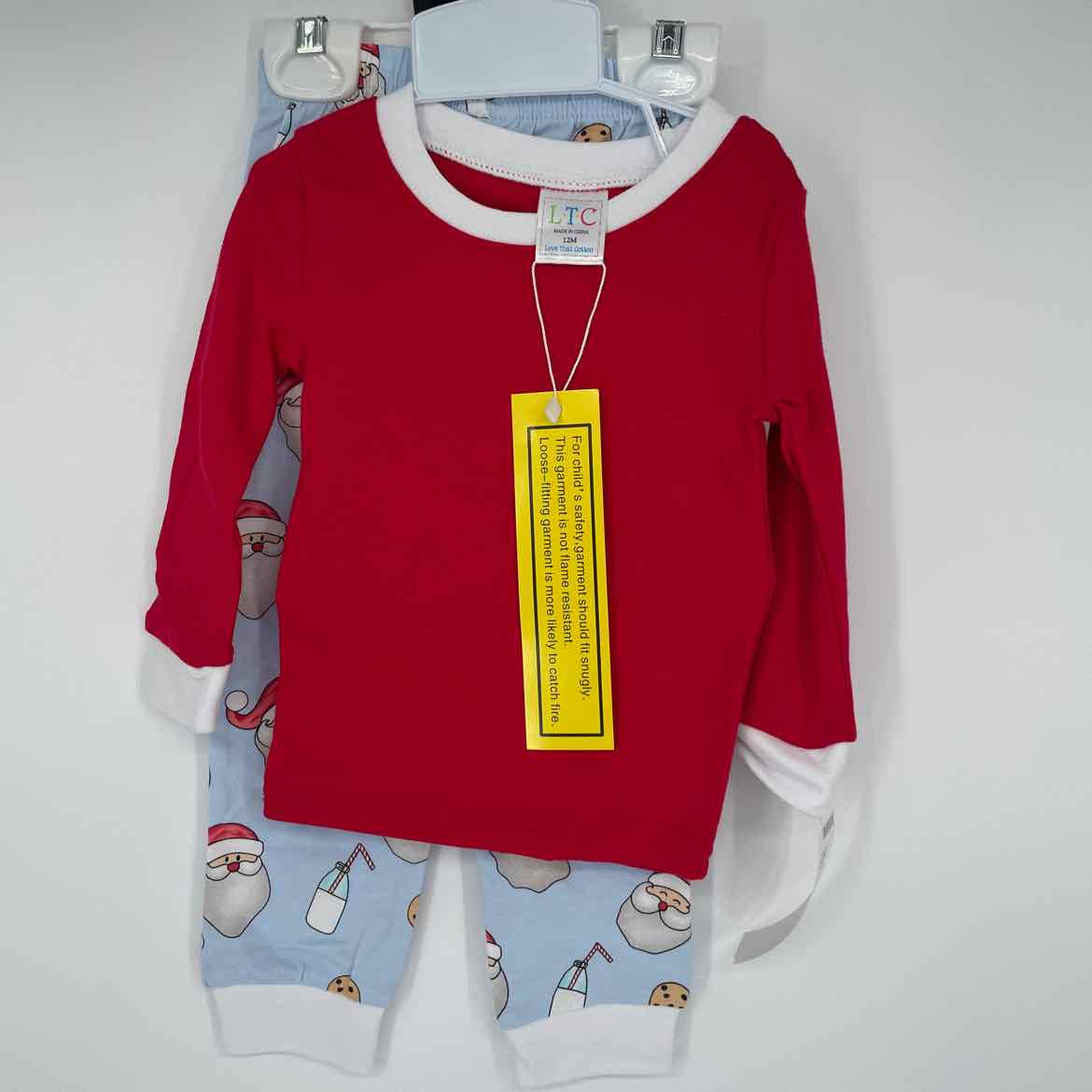 NEW! LTC CHRISTMAS PJS 12 MOS