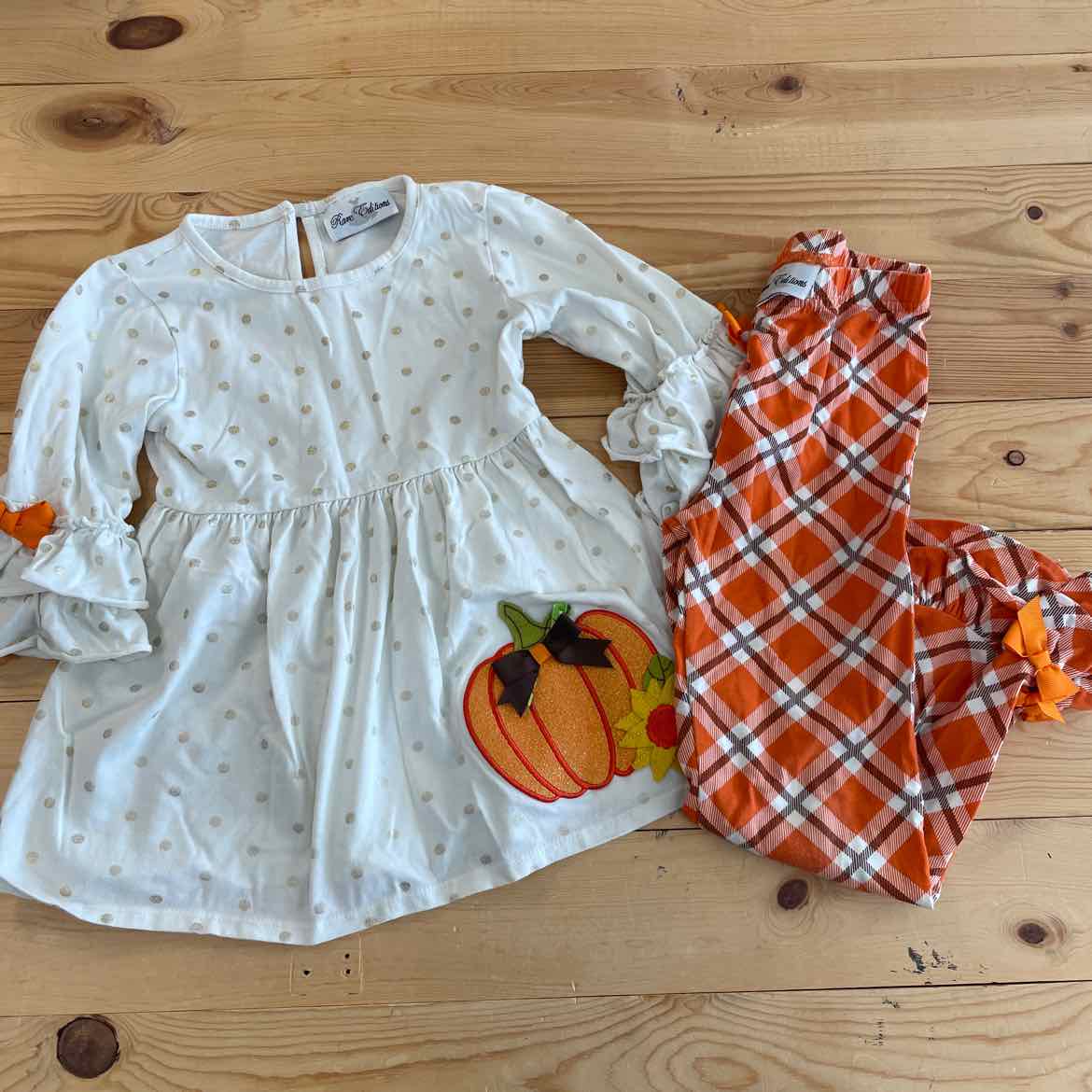 RARE EDITIONS PUMPKIN OUTFIT 6