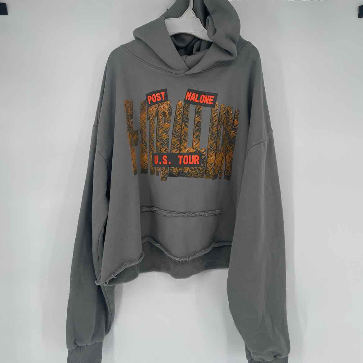 POST MELONE CROPPED HOODIE 2XL