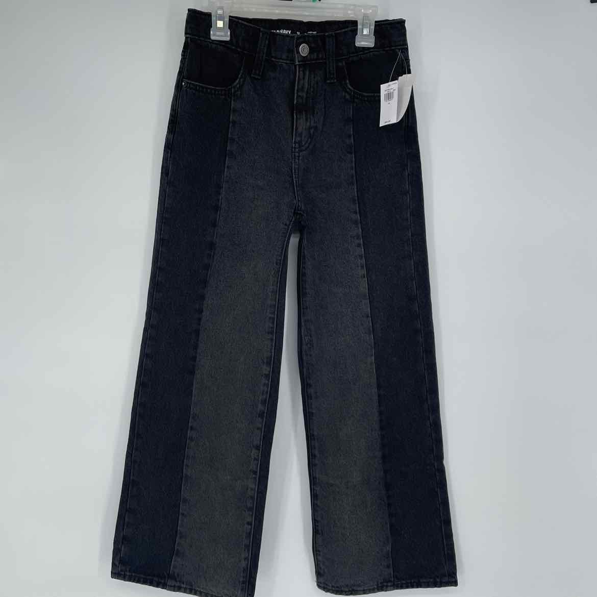 NEW! OLD NAVY BAGGY WIDE LEG JEANS 12