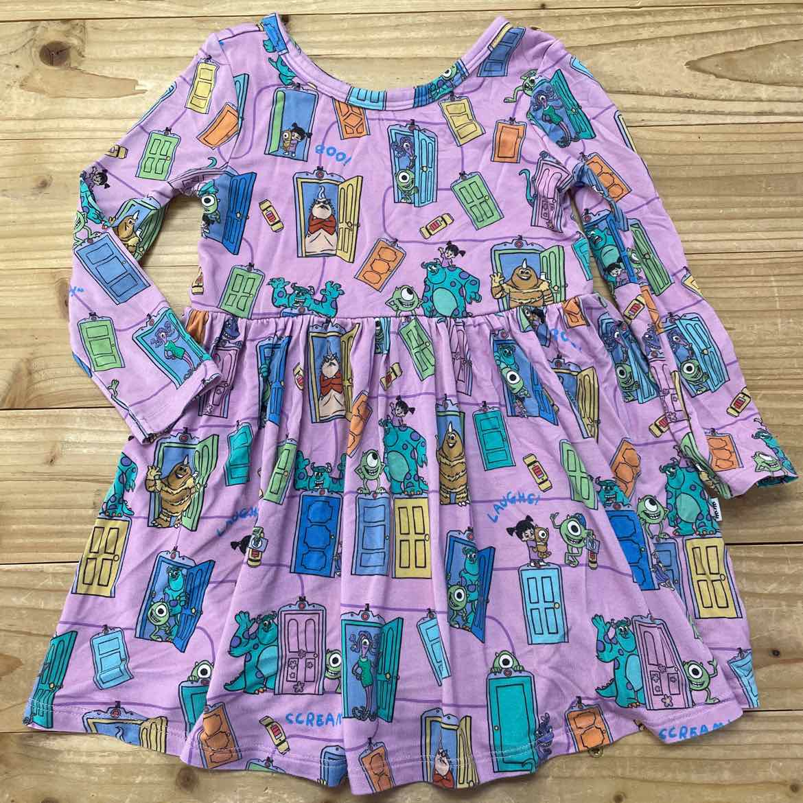 LITTLE SLEEPIES MONSTERS INC DRESS 18-24 MOS