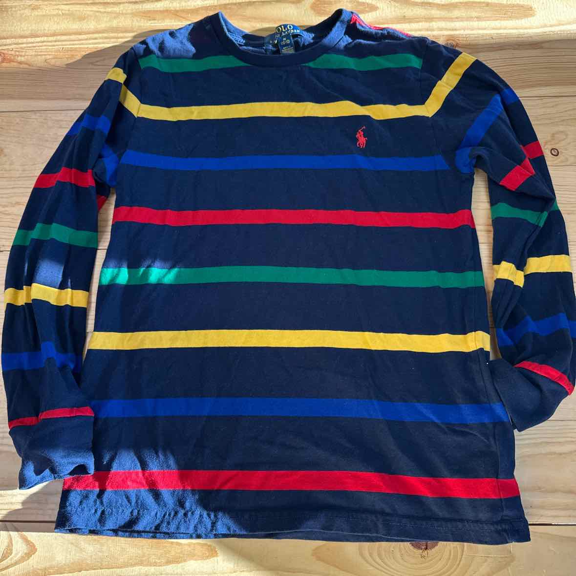 RALPH LAUREN STRIPED SHIRT 10-12