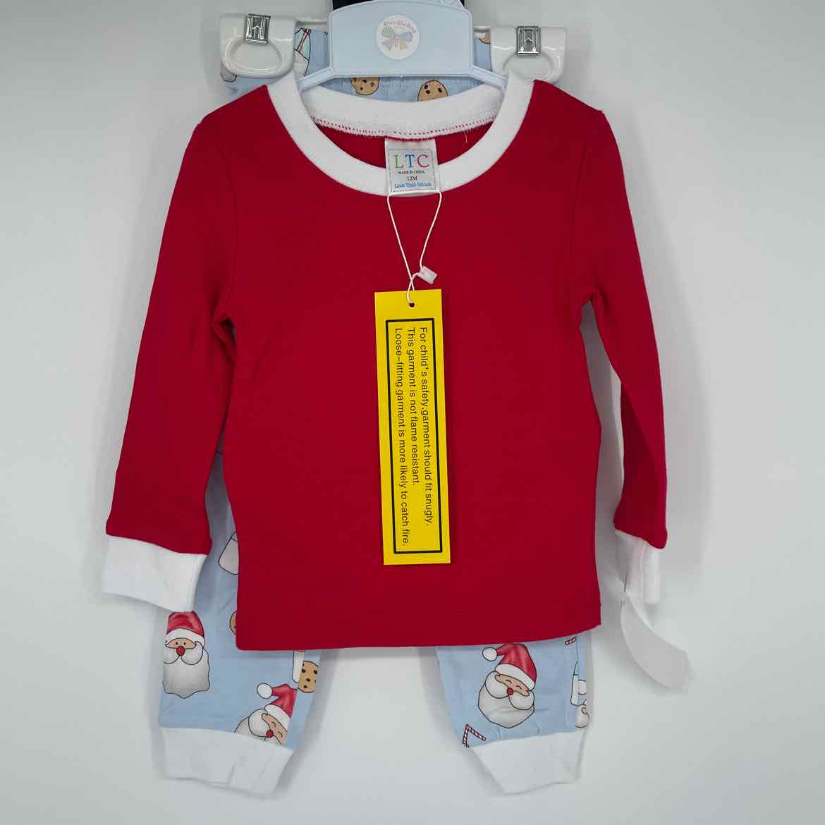 NEW! LTC CHRISTMAS PJS 12 MOS