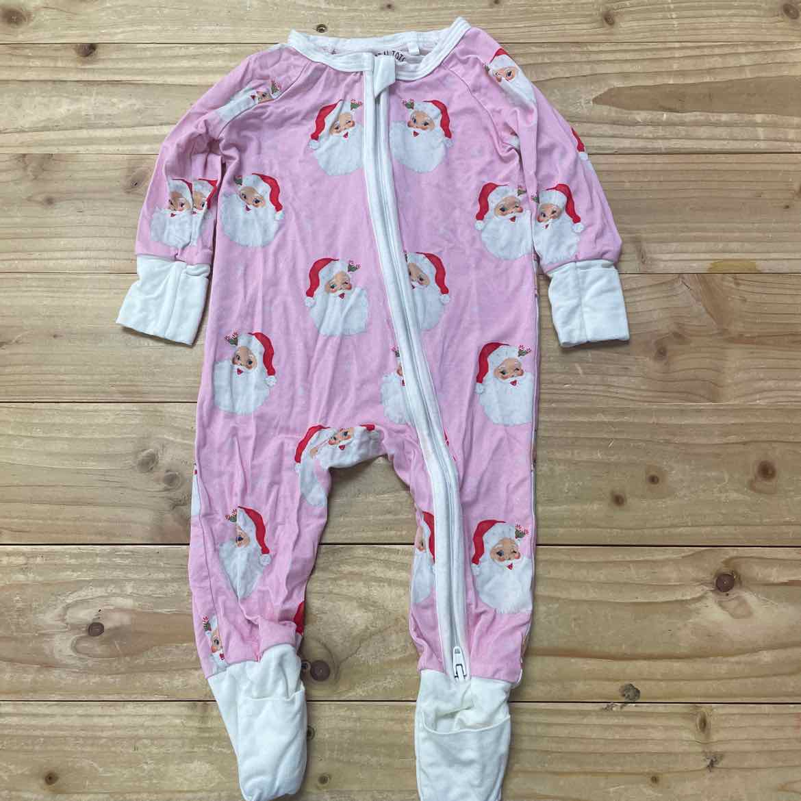 TIDAL TOTS SANTA BAMBOO PAJAMAS 0-3 MOS