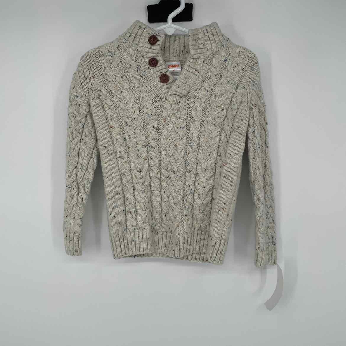 GYMBOREE SPECKLED SWEATER 3T
