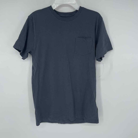 CREWCUTS GRAY POCKET T 14