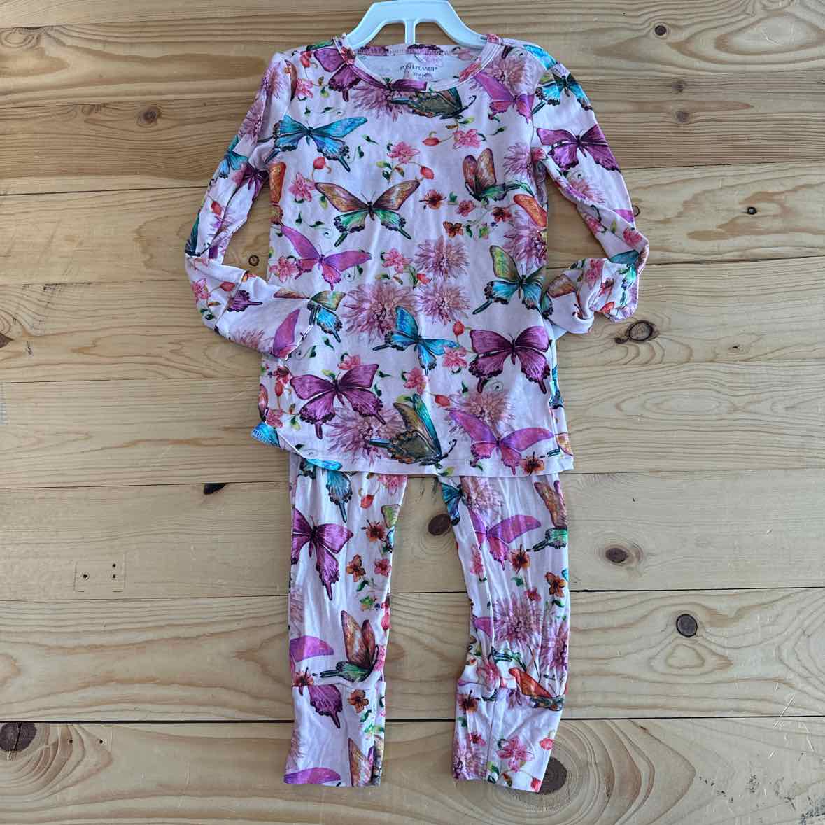 POSH PEANUT BAMBOO PJS 3T-4T