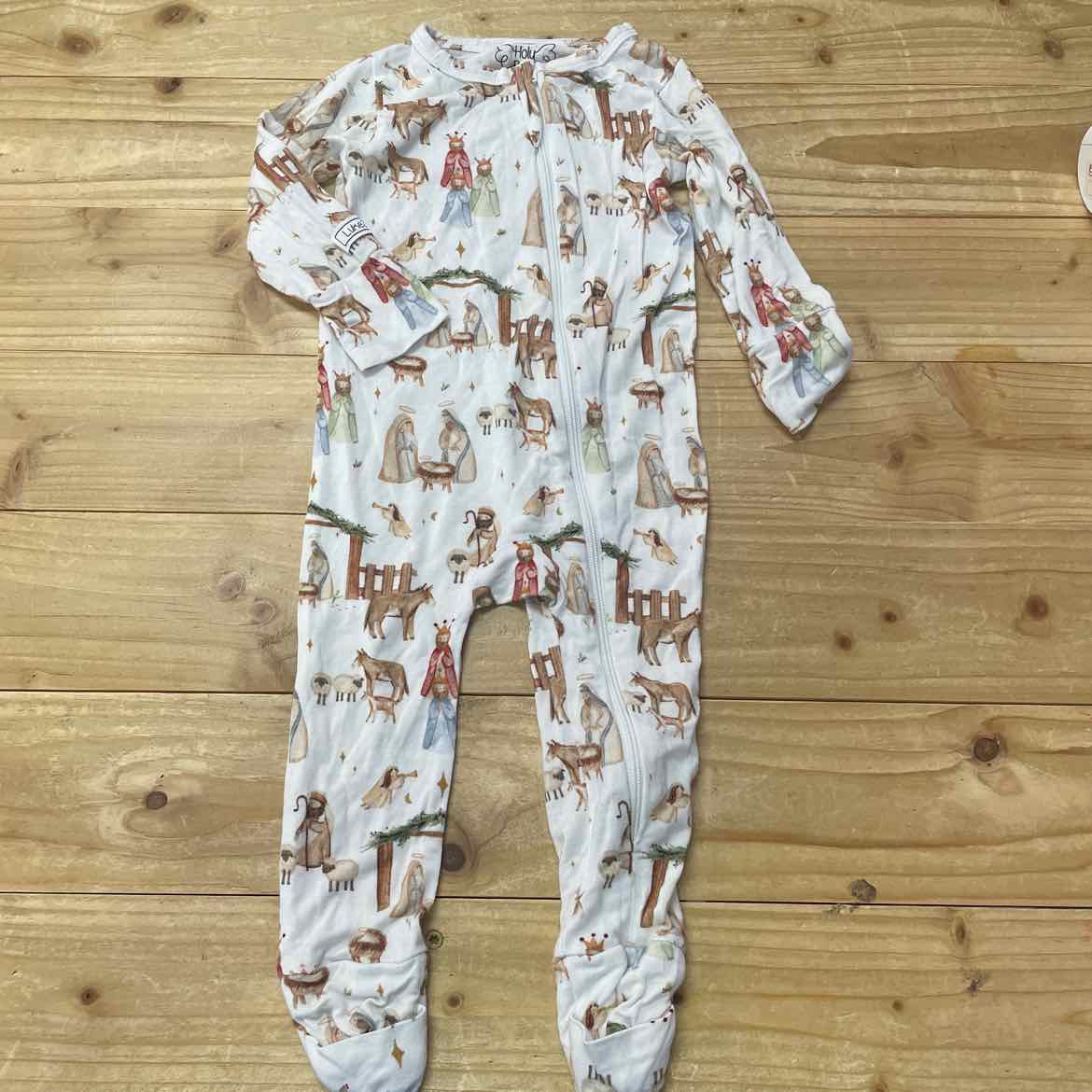 HOLY PALS NATIVITY BAMBOO SLEEPER 3-6 MOS