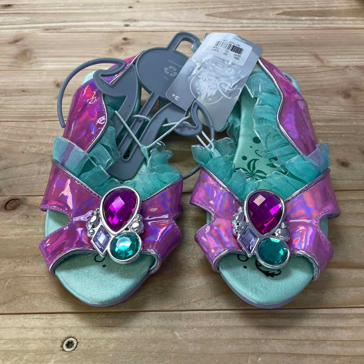 NEW! DISNEY STORE ARIEL SHOES 2-3