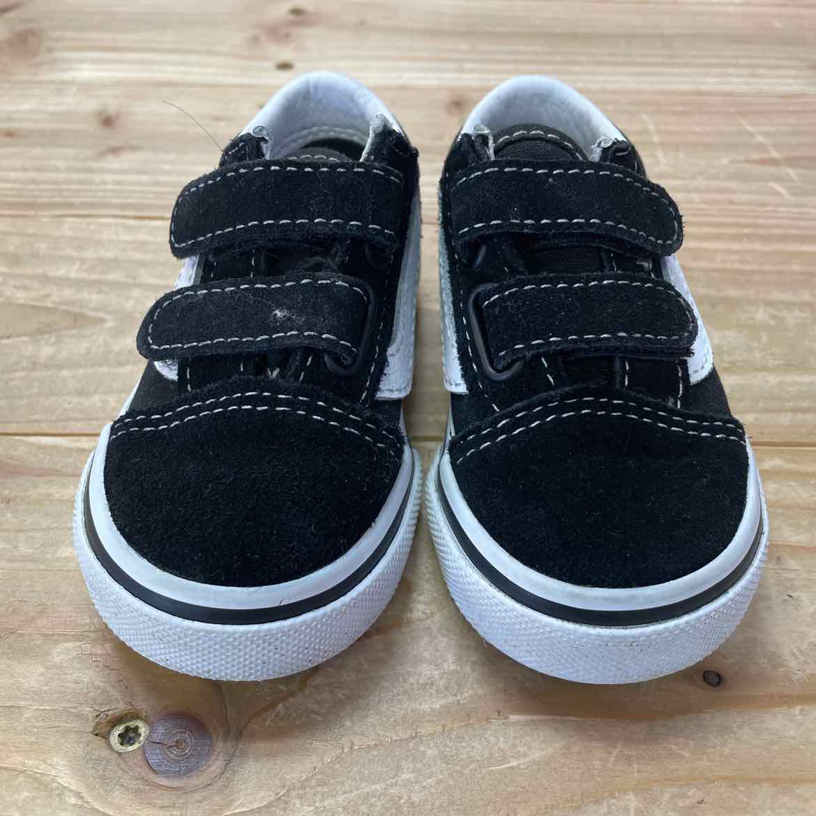 VANS BLACK 4.5 TODDLER