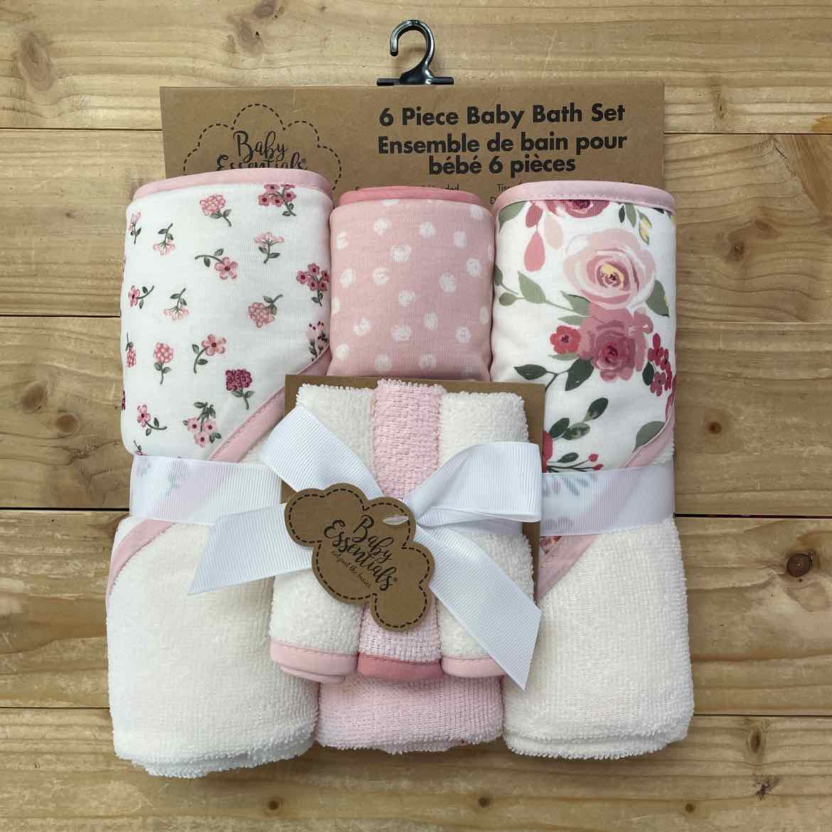 NEW1 BABY ESSENTIALS 6PC BABY BATH SET