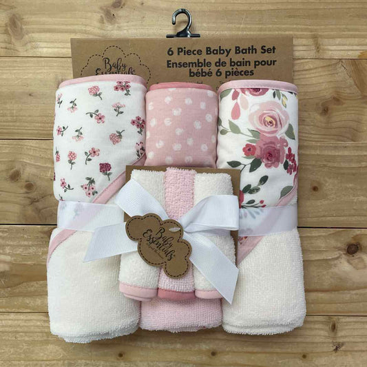 NEW1 BABY ESSENTIALS 6PC BABY BATH SET