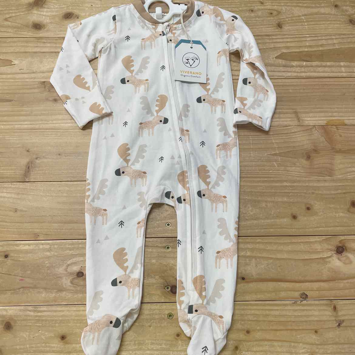 NEW! VIVERANO MOOSE 1PC 3-6 MOS