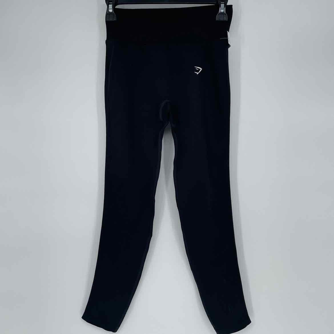 GYMSHARK BLACK LEGGINGS L