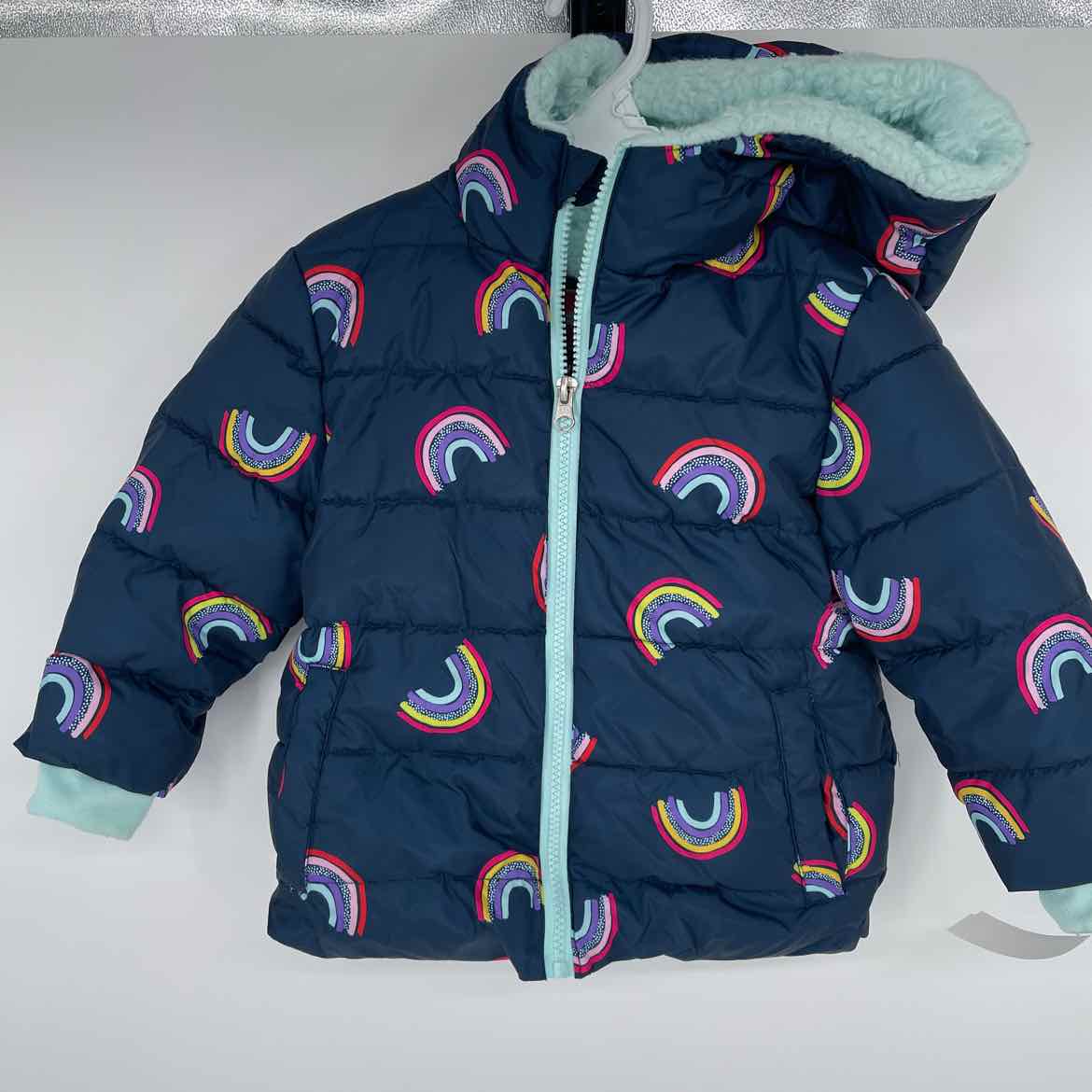 SWISS TECH NAVY RAINBOW COAT 2T