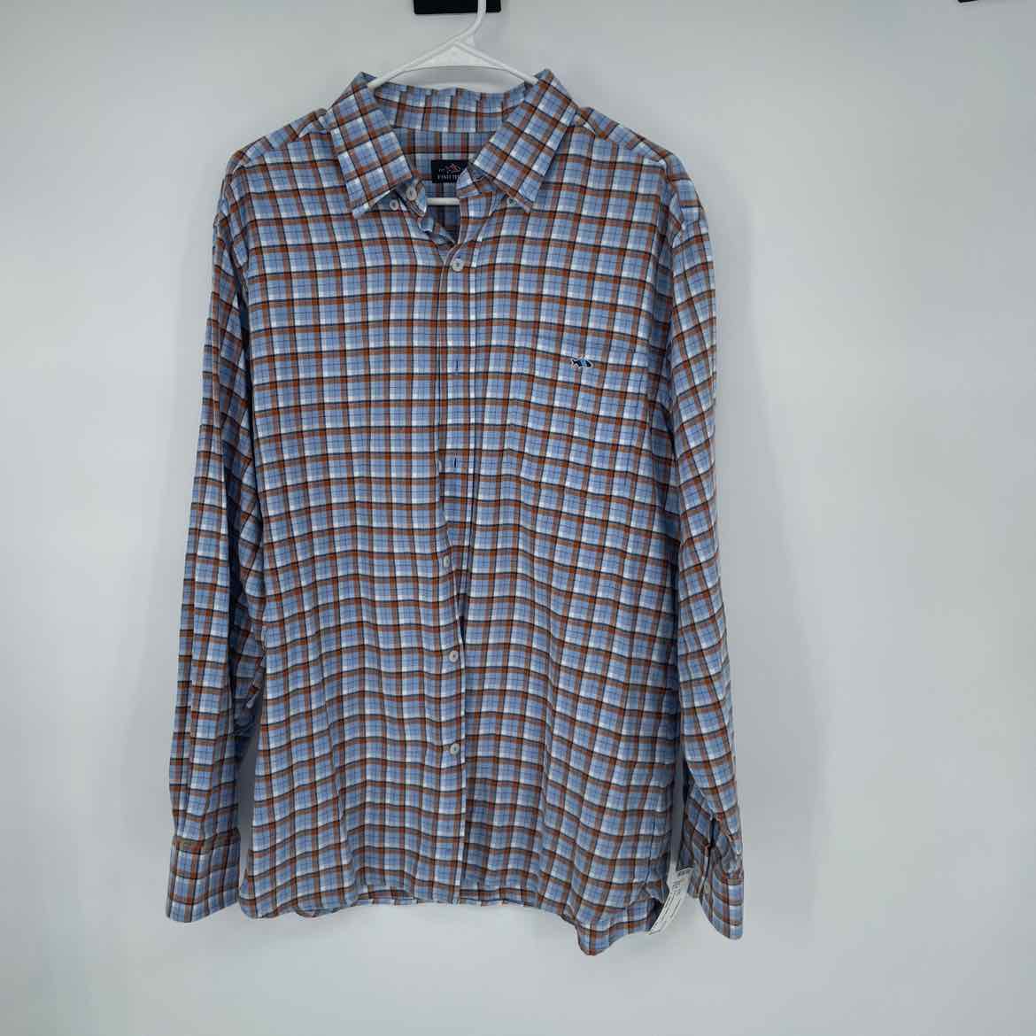 FISH HIPPIE FLANNEL SHIRT L