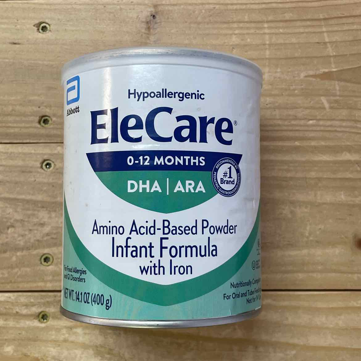 NEW! ELECARE INFANT FORMULA 14.1 OZ
