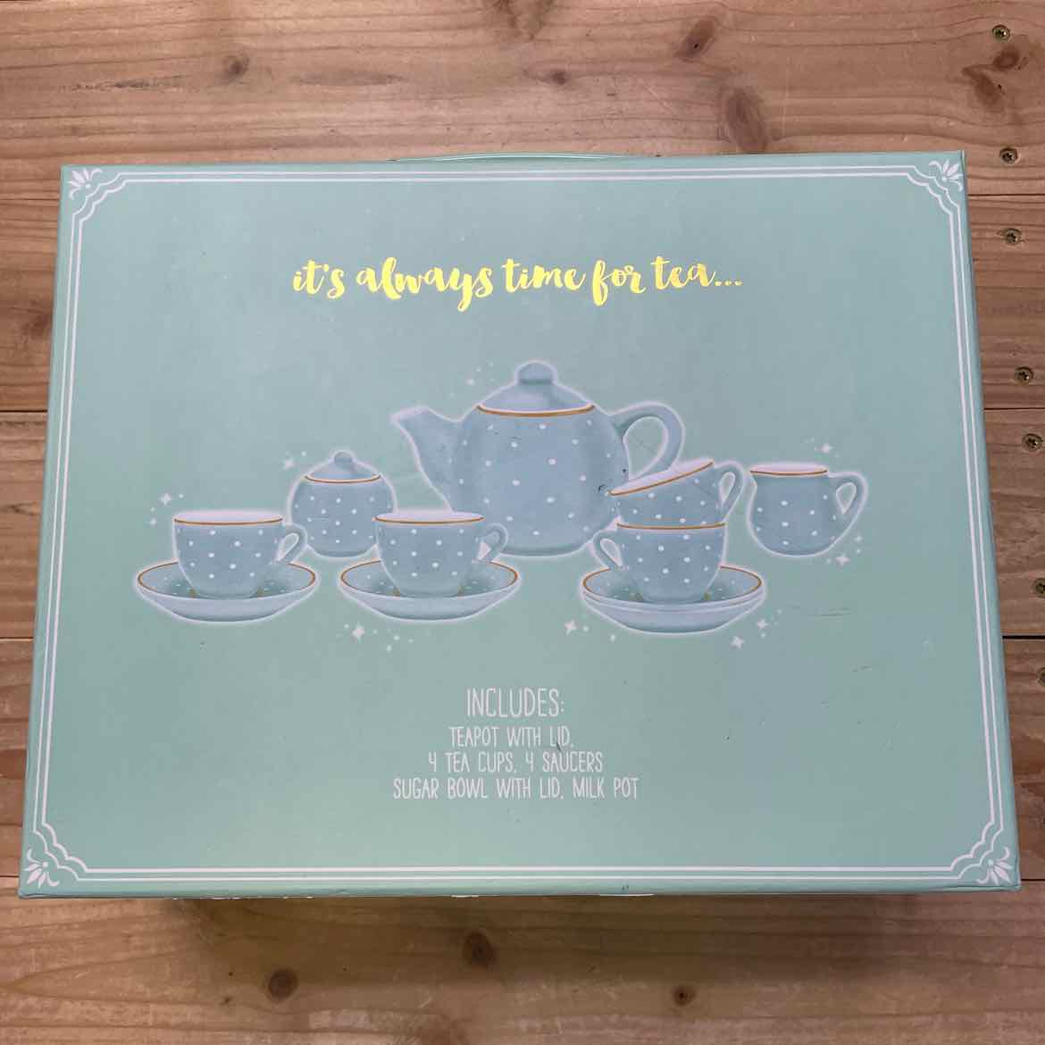 NEW! JEWELKEEPER PORCELAIN TEA SET