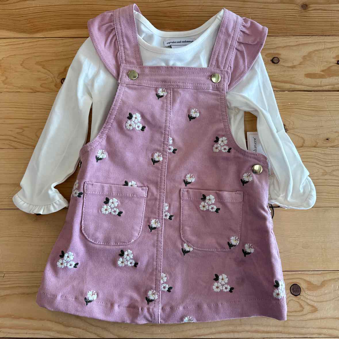 CUPCAKES CASHMERE CORD JUMPER/SHIRT 18 MOS