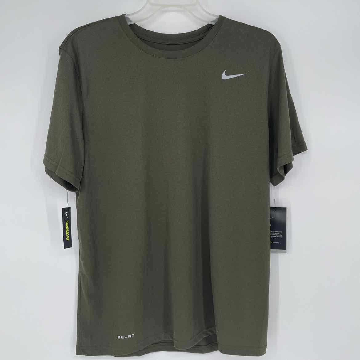 NEW! NIKE OLIVE GREEN SHIRT